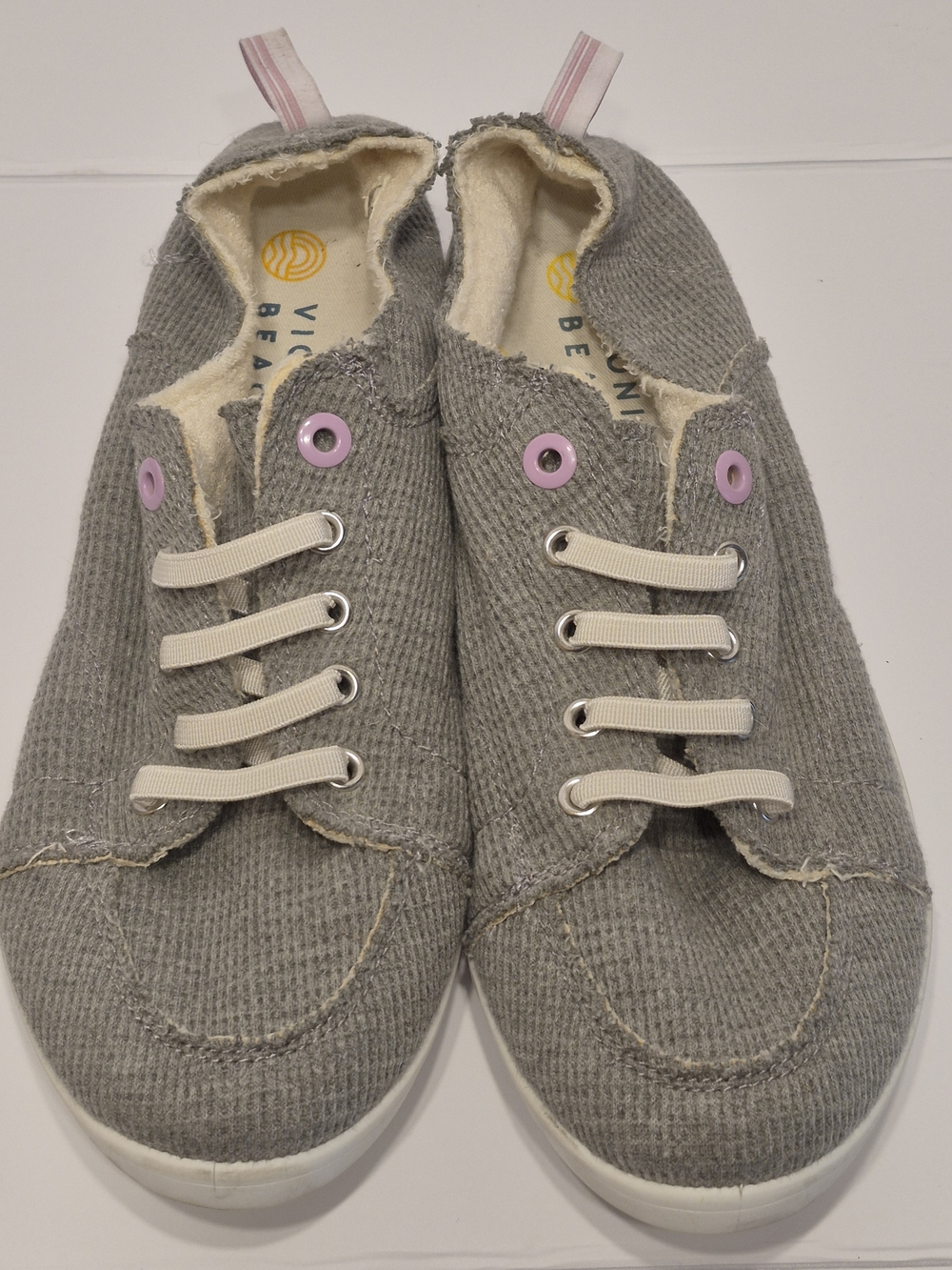 Vionic Pismo Beach Mens Gray Slip-On Casual Shoes